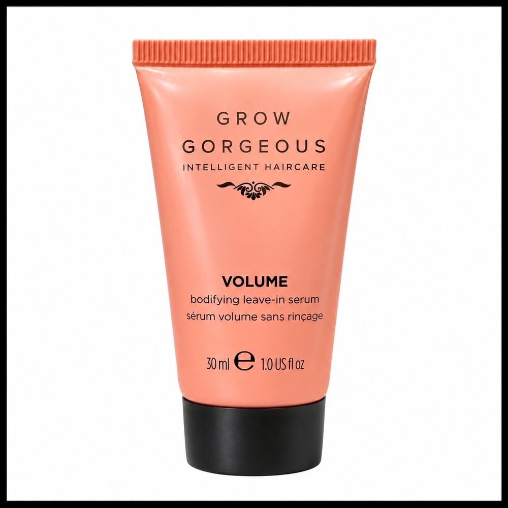Grow Gorgeous Volume Bodifying Leave in Serum for Fuller Hair 1.0 US fl oz
